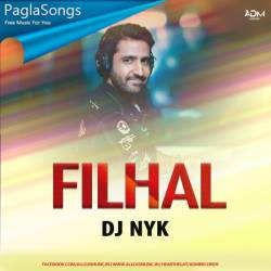 Filhall Remix DJ NYK Remix Poster