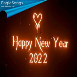 Happy New Year 2022 Black Screen WhatsApp Status Video Poster