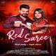 Red Saree Poster