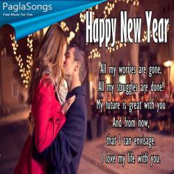 My Love Romantic Happy New Year Status Video Poster