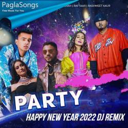 Happy New Year 2022 DJ Remix Poster