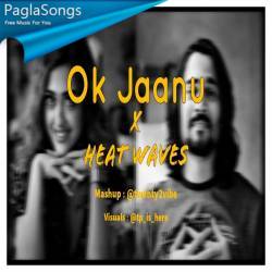 Ok Jaanu x Heat Waves Slowed Reverb Poster