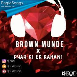 Aao Sunao Pyar Ki Ek Kahani X Brown Munde Lofi Mix Poster