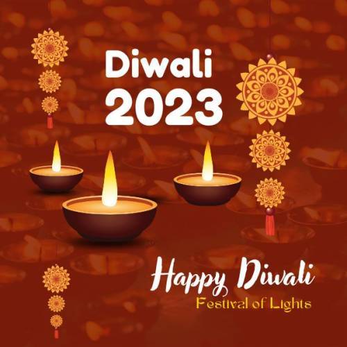 Happy Diwali 2023 Poster