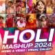 Holi Dance Mashup 2024 Remix Poster